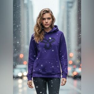 TNA Deep Purple Women's Hoodie